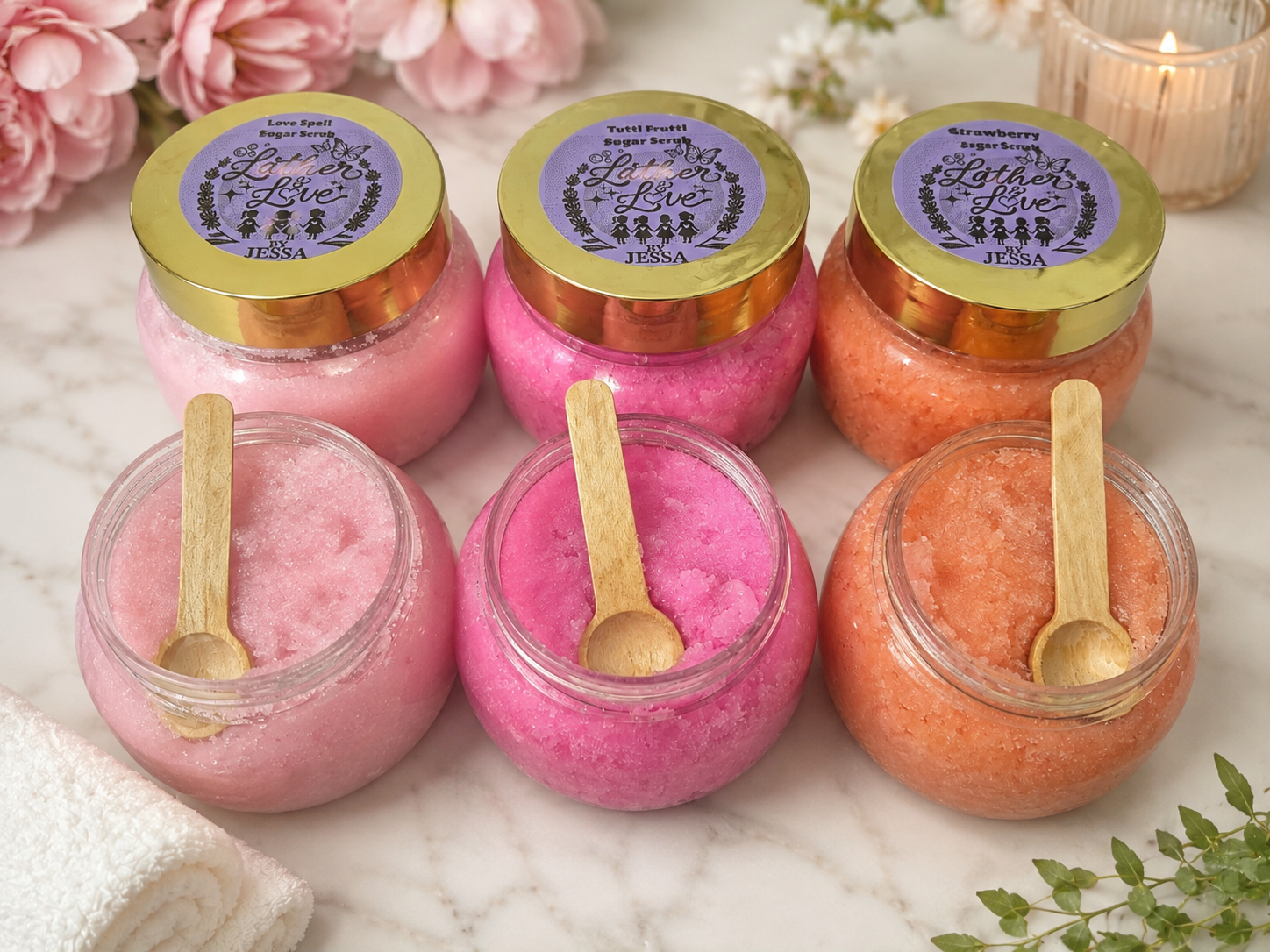 Sugar Scrubs By Jessa