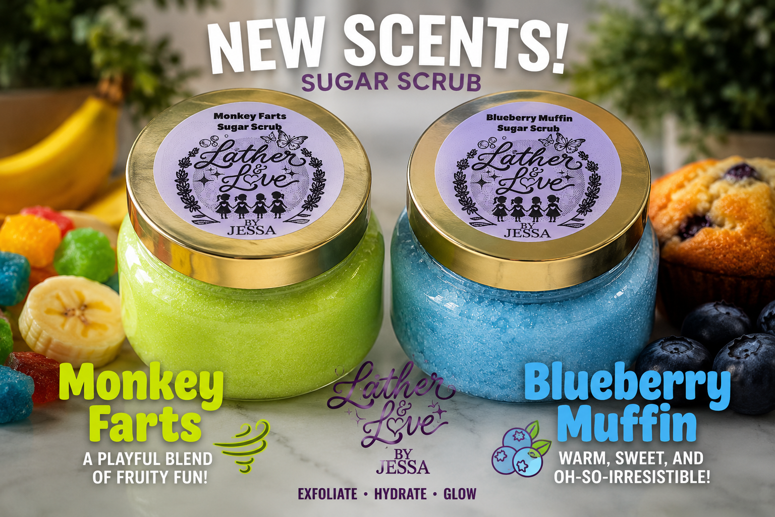 Sugar Scrubs By Jessa