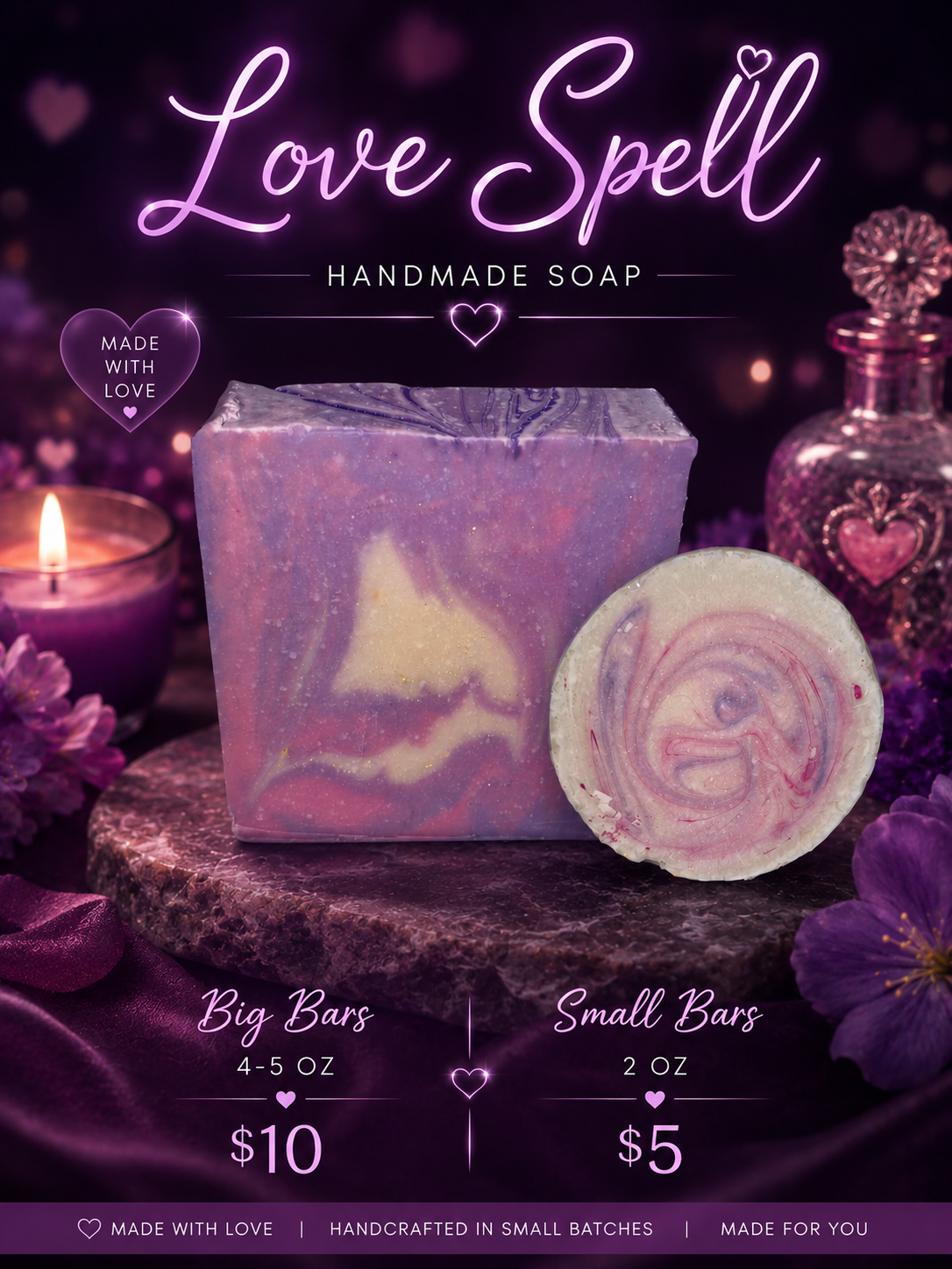 Love Spell 4 - 5 oz 💜